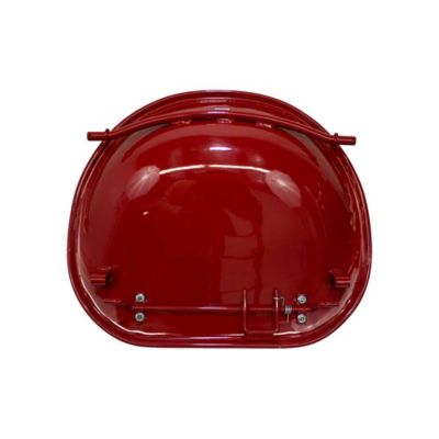 Image showing  International Harvester HM Pan Seat, Rod Mount Pattern, Silver Canvas