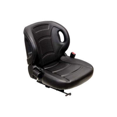 Image showing  KM 53 Forklift Seat - Black Vinyl