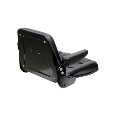 Image showing  142 Seat Top Assembly, With Armrests, Black Vinyl