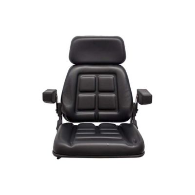 Image showing  235 Seat Top Assembly, Black Vinyl