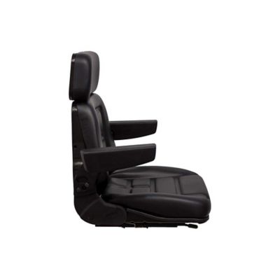 Image showing  235 Seat Top Assembly, Black Vinyl