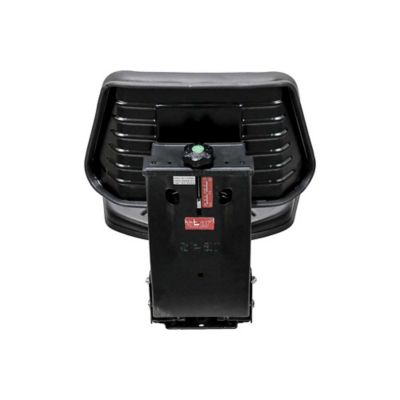 Image showing  355 Utility Mechanical Suspension Seat, Black Vinyl