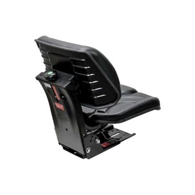Image showing  355 Utility Mechanical Suspension Seat, Black Vinyl