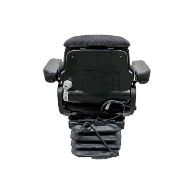 Image showing  1060 Air Suspension Seat, 12 V, Black/Gray Fabric