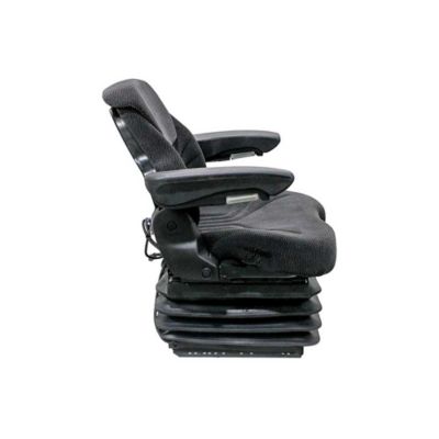 Image showing 5 th Uni Pro 1060 Air Suspension Seat, 12 V, Black/Gray Fabric