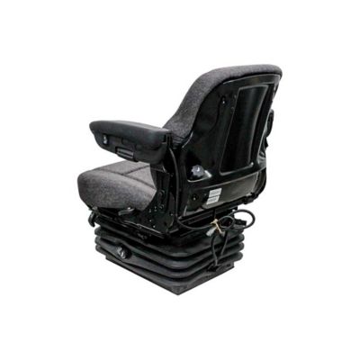 Image showing  1003 Air Suspension Seat, 12 V, Charcoal Gray Fabric