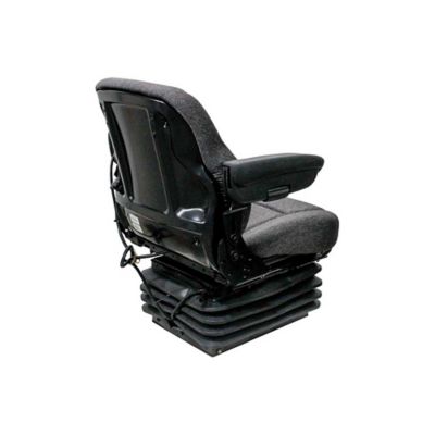 Image showing  1003 Air Suspension Seat, 12 V, Charcoal Gray Fabric