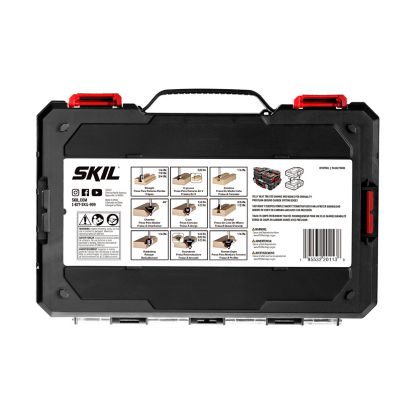 Image showing 2 th SKIL 15 pc. Carbide-tipped Router Bit Set