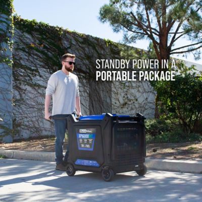 Image showing 5 th DuroMax 16,000 Watt V-Twin Tri Fuel Portable Digital Inverter Generator