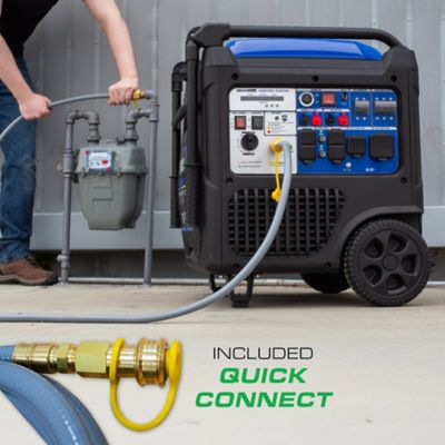 Image showing  11,000 Watt Portable Tri Fuel Inverter Generator - Quiet, Low THD