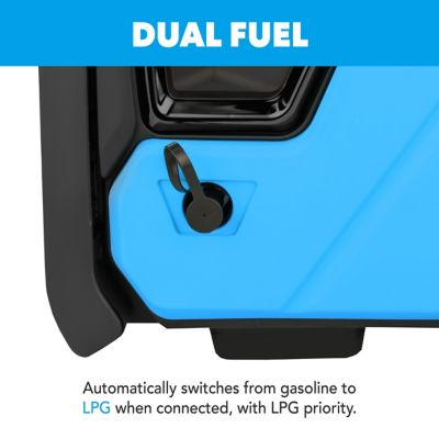 Image showing 9 th Pulsar 6000W Dual Fuel Inverter Generator with CO Sentry