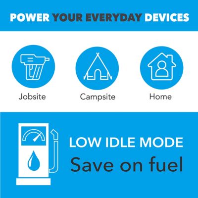 Image showing 7 th Pulsar 4000W Gasoline Powered Inverter Generator with CO Sentry