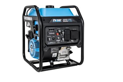 Pulsar 5250W Dual Fuel Open Frame Inverter Generator with CO Sentry