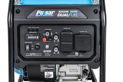 Image showing  5250W Dual Fuel Open Frame Inverter Generator with CO Sentry