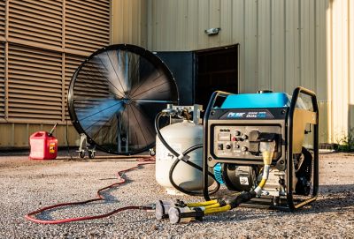 Image showing  5250W Dual Fuel Open Frame Inverter Generator with CO Sentry