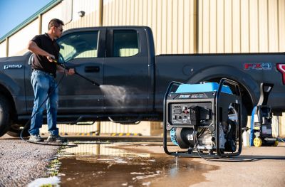 Image showing  5250W Dual Fuel Open Frame Inverter Generator with CO Sentry