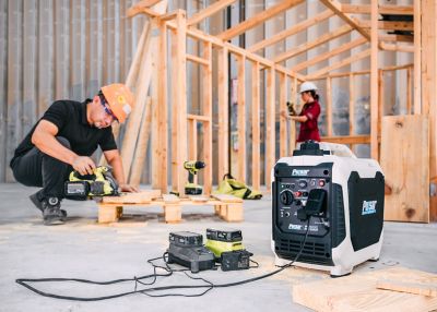 Image showing 8 th Pulsar 1500W Gas Powered Inverter Generator