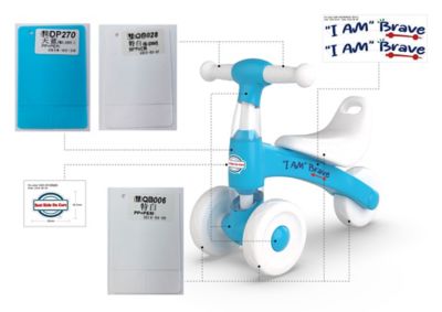 Image showing  "I AM" Trike, Brave-Blue