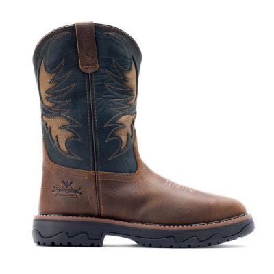 Image showing  11 in. Vented Buffalo Ridge Nano Square Toe