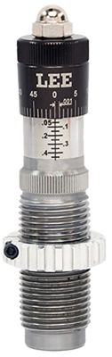 Lee Precision Micrometer Bullet Seating Die, 7mm PRC Rifle Firearm, Black/Clear