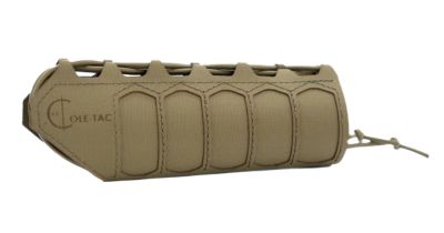 Cole-tac SD Handguard Wrap, No Slots, Coyote Brown, Squadron, 6.5 in. Long