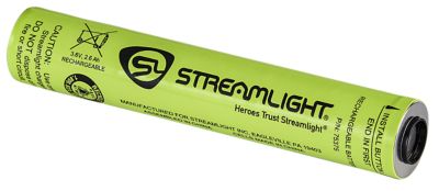 Streamlight Rechargeable Battery Stick for Stinger Series Flashlights, 3.6V, Neon Yellow
