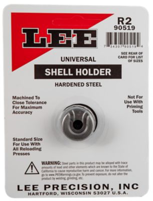Lee Precision Shell Holder, Universal, #2R 25/06/7mm08/8x57 Mauser/45 ACP