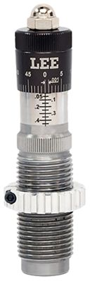 Lee Precision Micrometer Bullet Seating Die, 223 Rem Rifle Firearm, Black/Clear