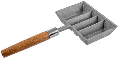 Lee Precision Ingot Mold, Silver, Aluminum/Wood