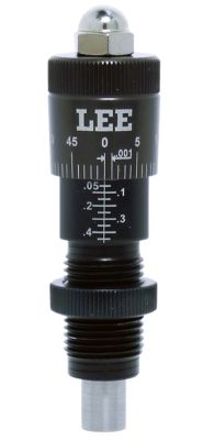 Lee Precision Micrometer Factory Crimp Adapter, 38 Special Pistol Firearm, Black/Clear