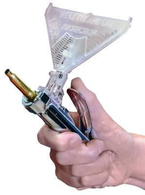 Lee Precision Auto Prime Handheld Priming Tool, 100 Primer Capacity, Works w/Lee Hand Prime Shell Holders, Includes Adapters