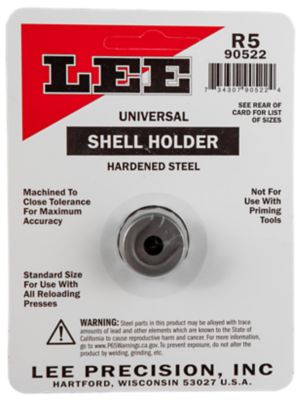 Lee Precision Shell Holder, Universal, #5R WSM/7mm Rem Mag/303 British/480 Ruger