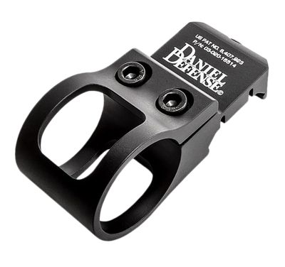 Daniel Defense Offset Flashlight Mount, 1 in. Diameter, Black Hard Coat Anodized, Aluminum