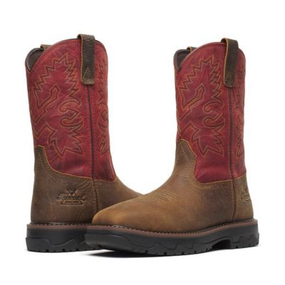 Image showing  11 in. Square Toe Wellington Waterproof Buffalo Ridge Nano Toe