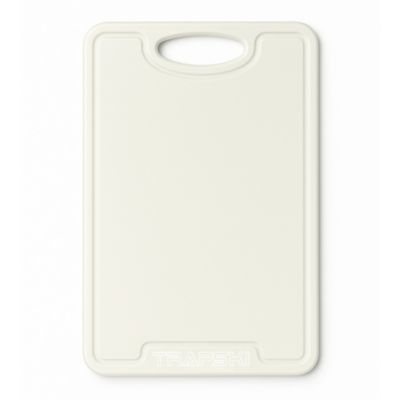 TRAPSKI Cutting Board, 3/8 in. Thick, Multi-Use, 14 x 20in. Plus, White