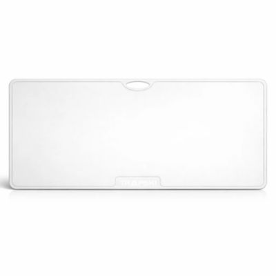 Image showing  Game Cutting Board with Rubber Feet, 3/8 in. Thick, Multi-Use, 48 x 18in., Medium, White