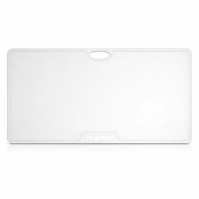 TRAPSKI Game Cutting Board, 3/8 in. Thick, Multi-Use, 48 x 24in., Large, White