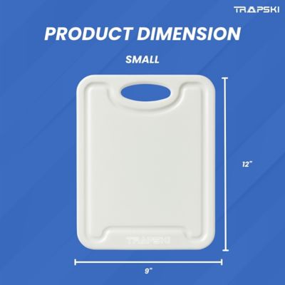 Image showing  Cutting Board, 3/8 in. Thick, Multi-Use, 9 x 12in., Small, White