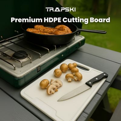 Image showing  Cutting Board, 3/8 in. Thick, Multi-Use, 9 x 12in., Small, White