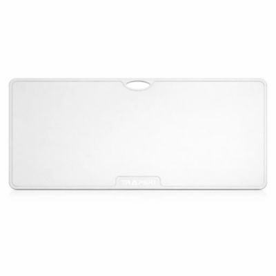 TRAPSKI Game Cutting Board, 3/8 in. Thick, Multi-Use, 48 x 18in., Medium, White