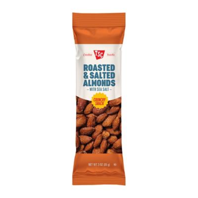 Tractor Supply Roasted and Salted Almonds with Sea Salt, 3 oz.