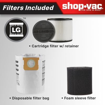 Image showing  10 gal. 4.5 Peak HP Wet/Dry Vacuum