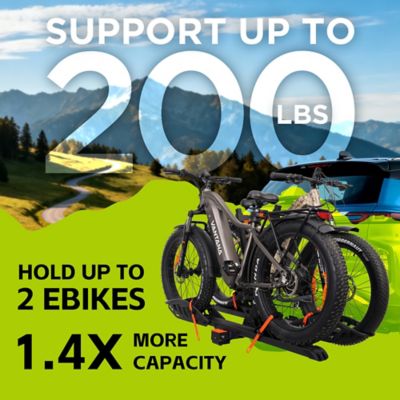 Image showing  200 lbs 2 in. Receiver EZ-fold platform 2-E Bike Rack