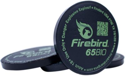 Firebird USA Flash/Smoke/Sound Impact Detonating Targets, 65 mm, 10 pk.