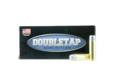 DoubleTap Ammunition Hunter .500 S&W Magnum 400-Grain Hard Cast Solid Handgun Ammunition, 20 Rounds