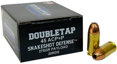 DoubleTap Ammunition Snake Shot .45 ACP 275-Grain Handgun Ammunition, 20 Rounds