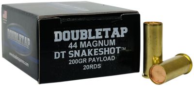 DoubleTap Ammunition Snake Shot .44 Magnum 200-Grain Handgun Ammunition, 20 Rounds