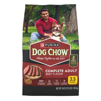 Purina Dog Chow Complete Adult Dry Dog Food Kibble Beef
