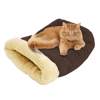 Image showing  Covered Cat & Dog Bed