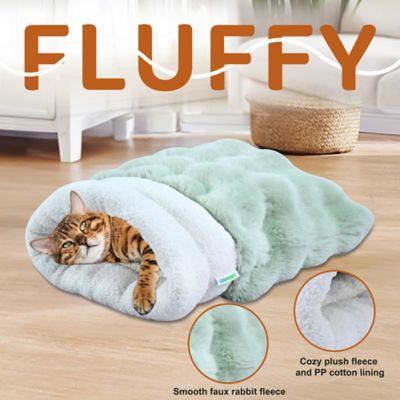 Image showing 1 th GOOPAWS Covered Cat & Dog Bed